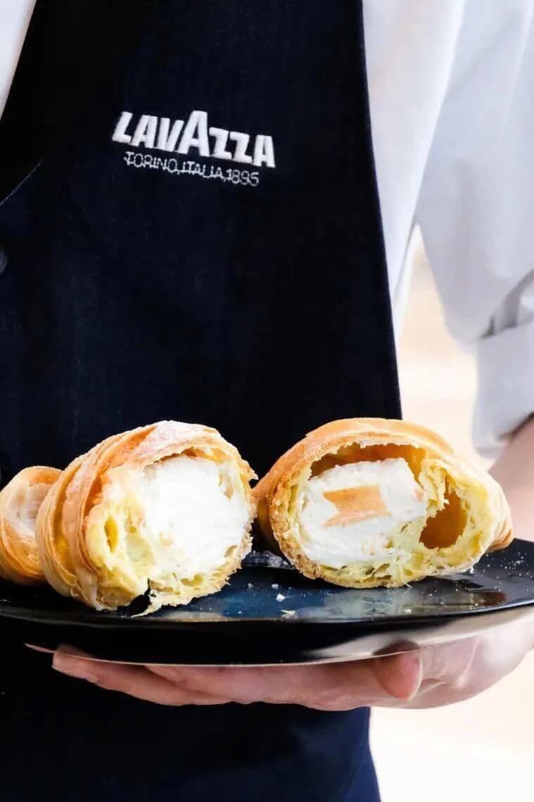 lavazza Sfogliatella in Shanghai flagship